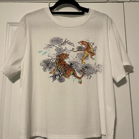 SHEIN Tiger Graphic t-shirt - Picture 3 of 3